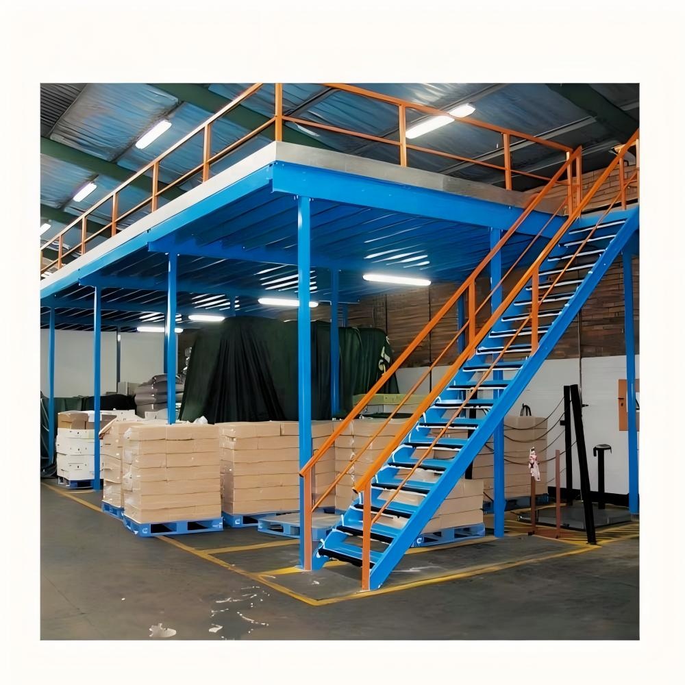 Customized Mezzanine Floor System Heavy Duty Industrial Storage Platform