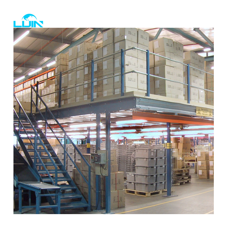 Customized Mezzanine Floor System Heavy Duty Industrial Storage Platform