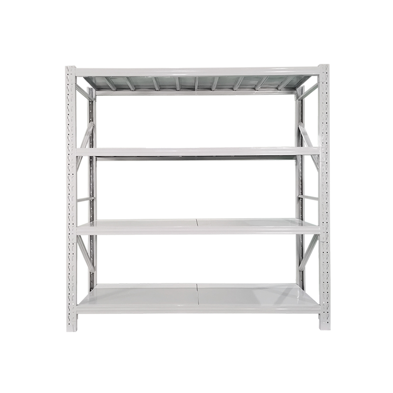 4 Layers Adjustable Light Duty Warehouse Storage Rack with Metal Deck