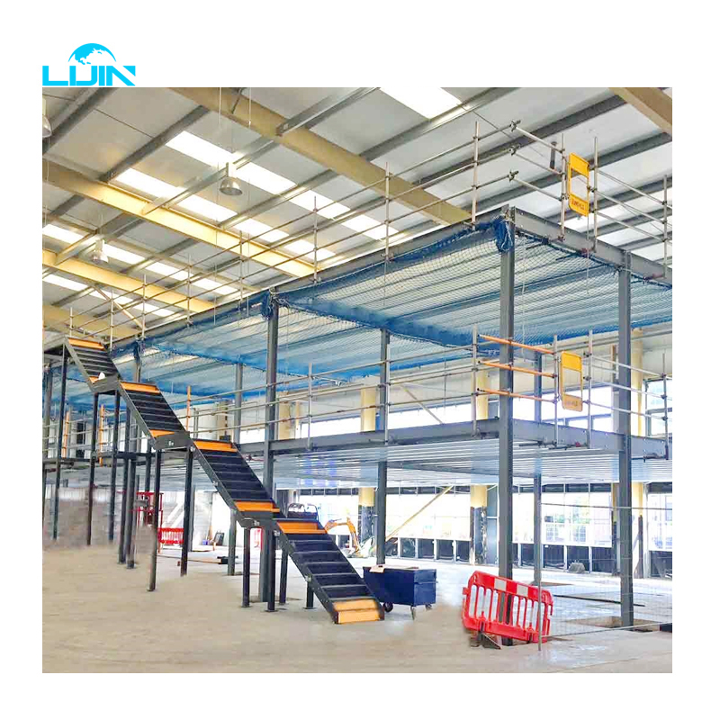 Adjustable Warehouse Steel Mezzanine Heavy Duty Shelf Rack Customized Storage Tire Racking