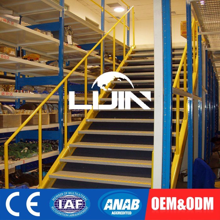 LIJIN Manufacture Factory 2019 Hot Sale Heavy Loading Capacity Mezzanine Shelving