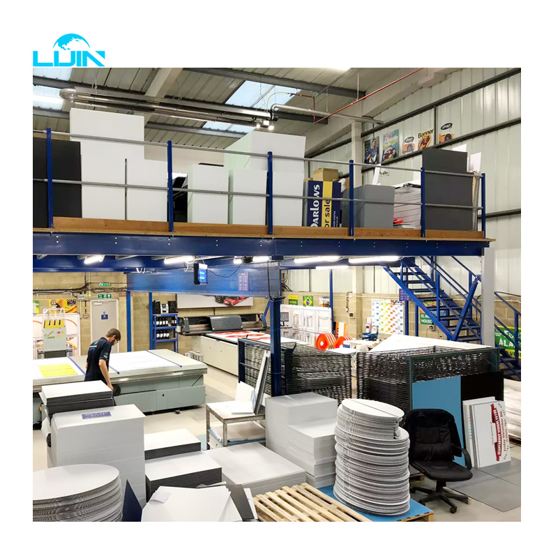 Platform Rack Multi-functional Mezzanine Platform Heavy Duty Industrial Storage System