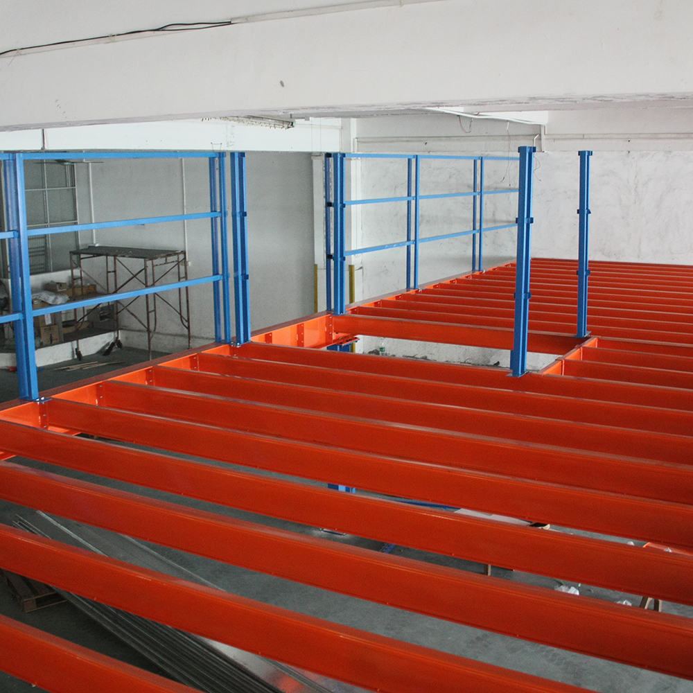 Steel Structure Platform Industrial Mezzanine Platform Heavy Duty Warehouse Storage Floor System