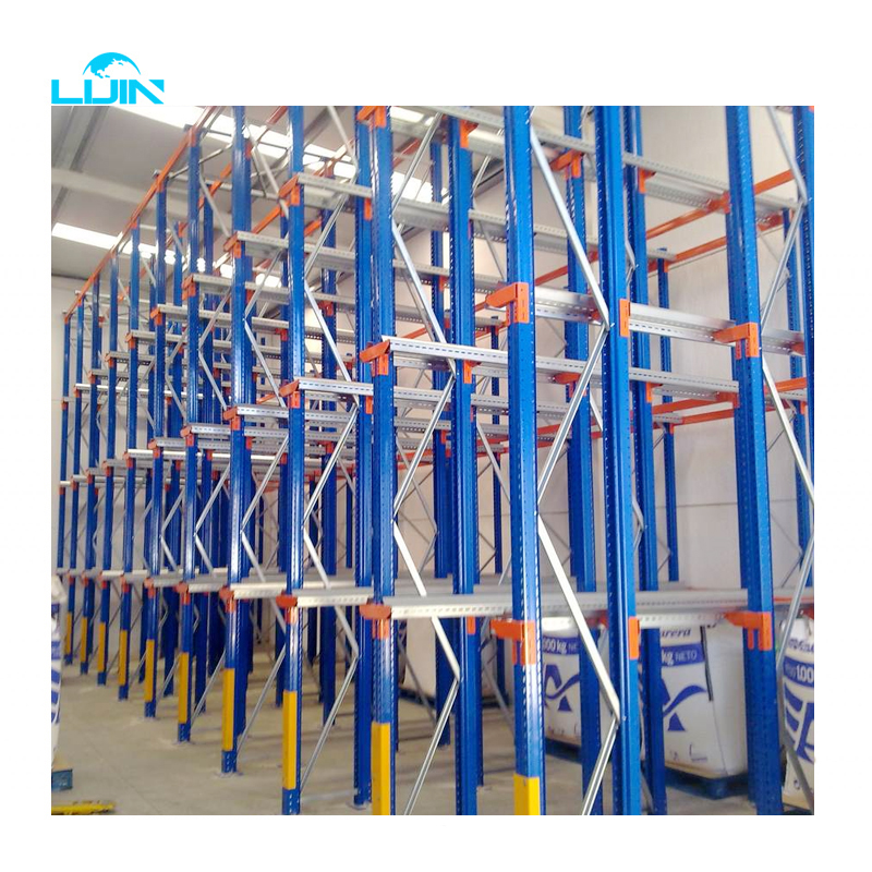 Factory Solutions Adjustable Longspan Drive in Steel Shelving Storage System Warehouse Racking
