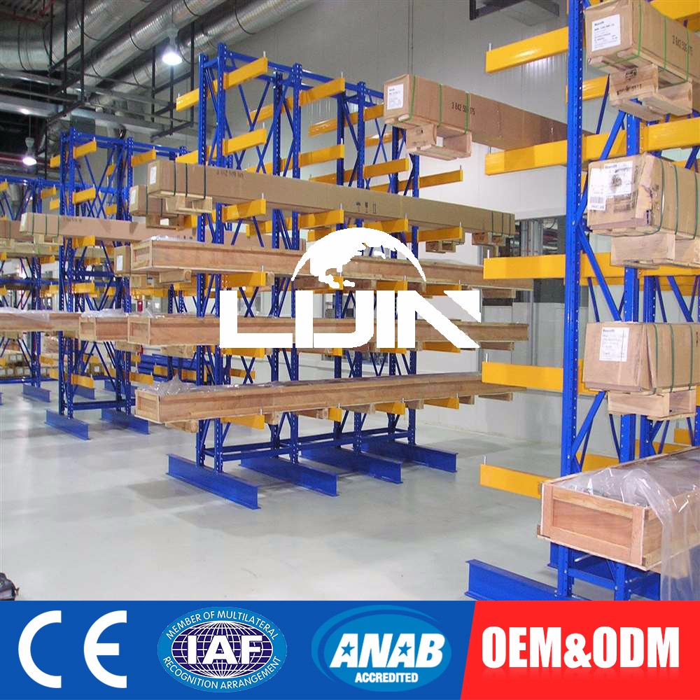 Custom Made Custom Cantilever Lumber Chemical Rack Storage