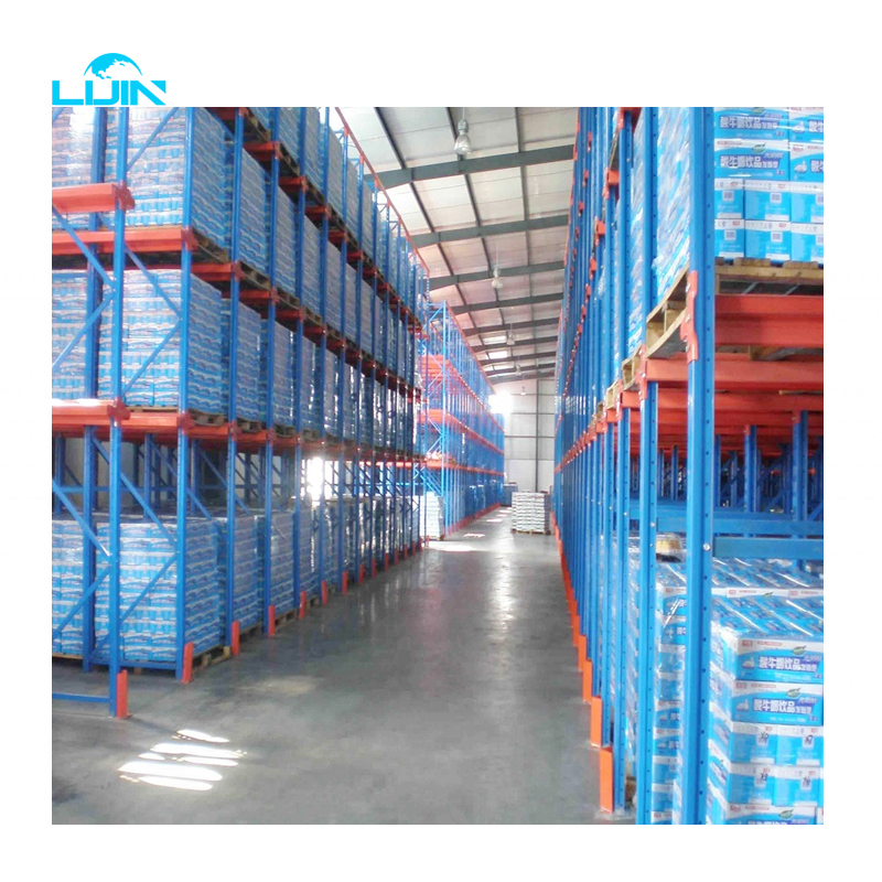 Beverage Storage Rack FMCG Warehouse Rack Bottle Storage Rack Industrial Drive-in Pallet Rack Metal Rack