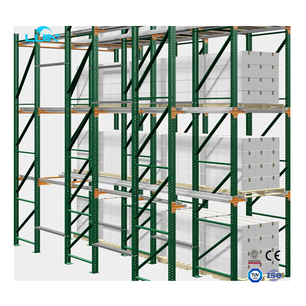 Cold Room Racking Galvanized Racking Industrial Storage Solution Cold Room Drive-in Rack System Platform