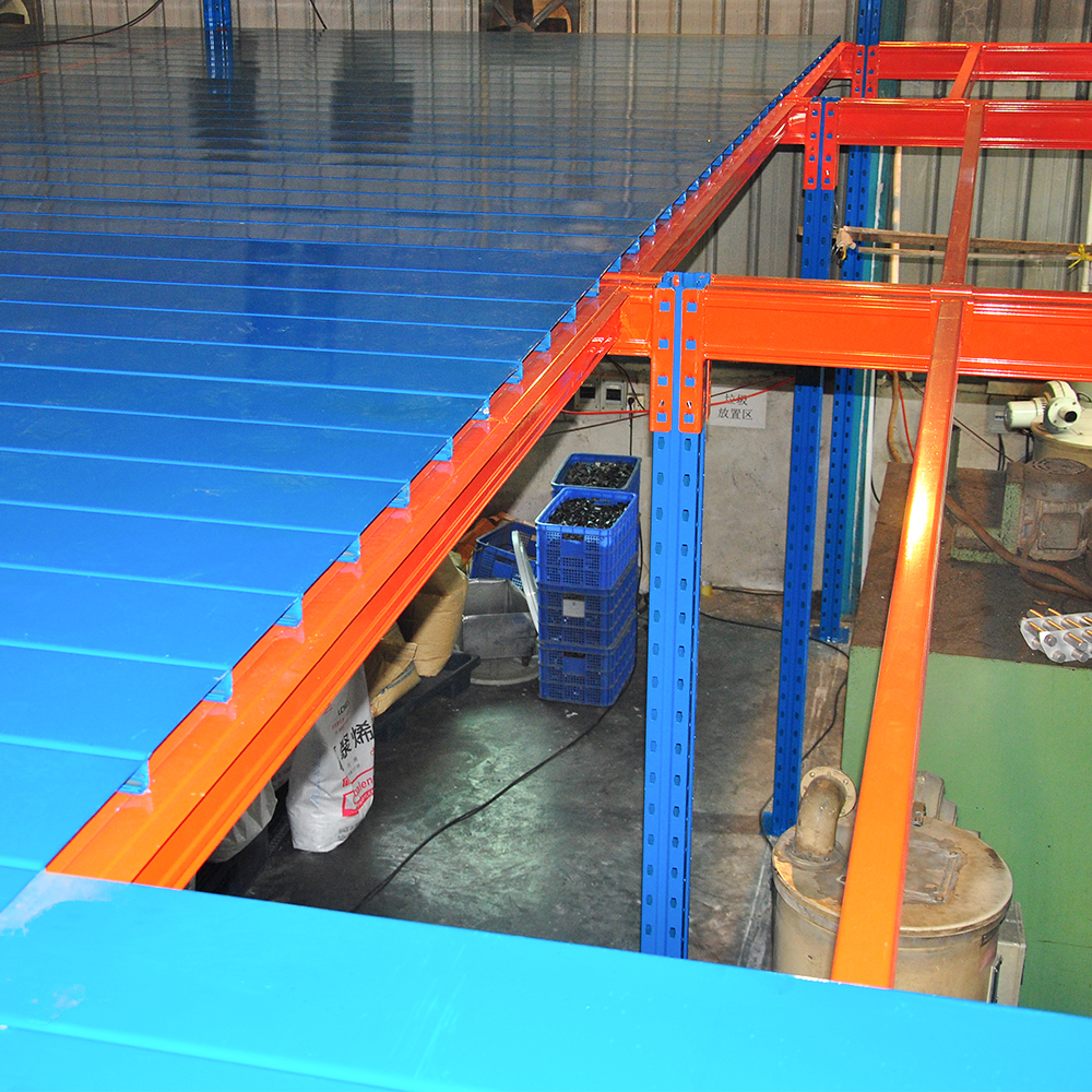 Custom Warehouse Racking Heavy Duty Mezzanine Ladder Storage Rack