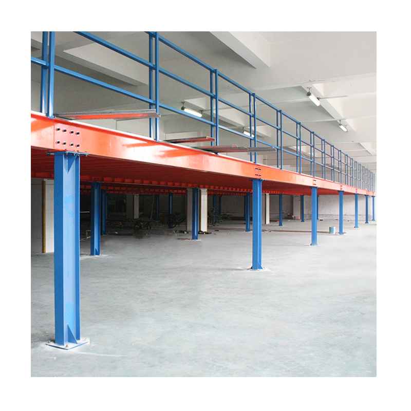 Steel Structure Platform Industrial Mezzanine Platform Heavy Duty Warehouse Storage Floor System