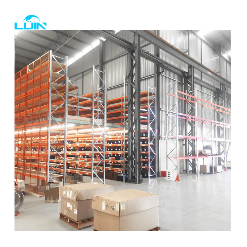 Adjustable Warehouse Steel Mezzanine Heavy Duty Shelf Rack Customized Storage Tire Racking