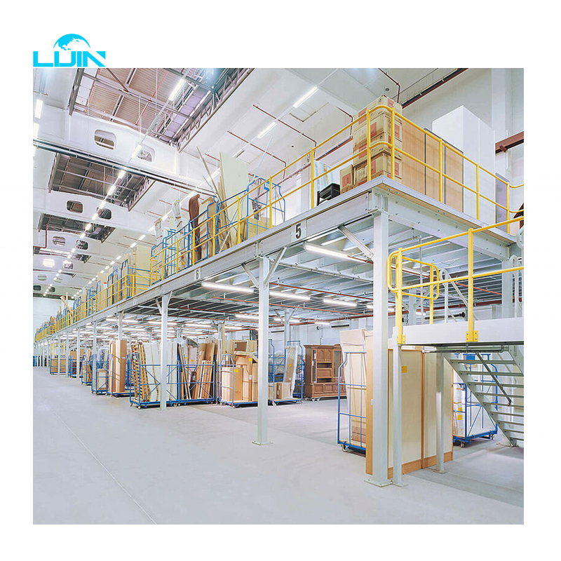 LIJIN Factory Direct Sell Shelves Racking Warehouse Storage Mezzanine Floor Racking System