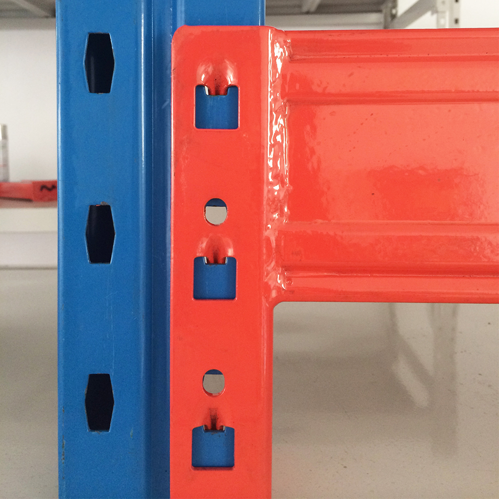 Adjustable Used Pallet Rack Beams Warehouse Rack Steel Corrosion Protection