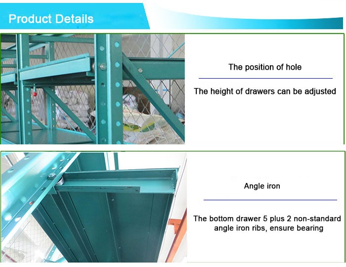 Storage Drawer Type Mold Rack for Warehouse