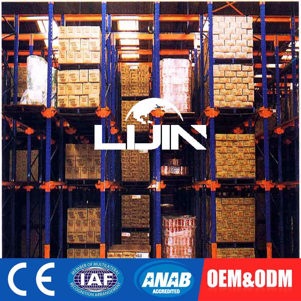 Wholesale Heavy Duty Drive in Shelves Adjustable Industrial Pallet Racks Steel Warehouse Storage