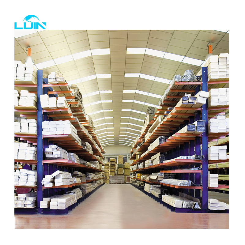 Lijin 500 to 9000Kg/Layer Ce Tuv Iso Shelving Stacking Rack Cantilever Racking for Storage Long Pipes Rack Shelf Shelves
