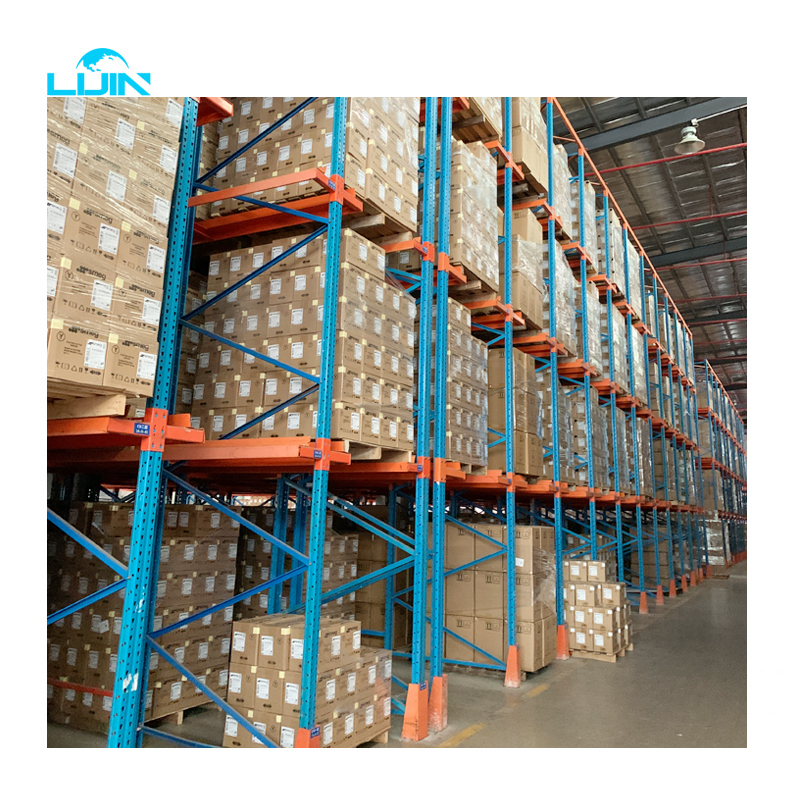 Adjustable Heavy Medium Duty Industrial Warehouse Selective Metal Steel Shelving System Storage Pallet Rack