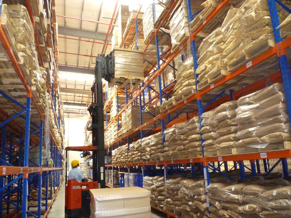 1000~3500kg UDL Heavy Duty Industrial Beam Racking System Pallet Rack Wholesale Steel Warehouse Rack