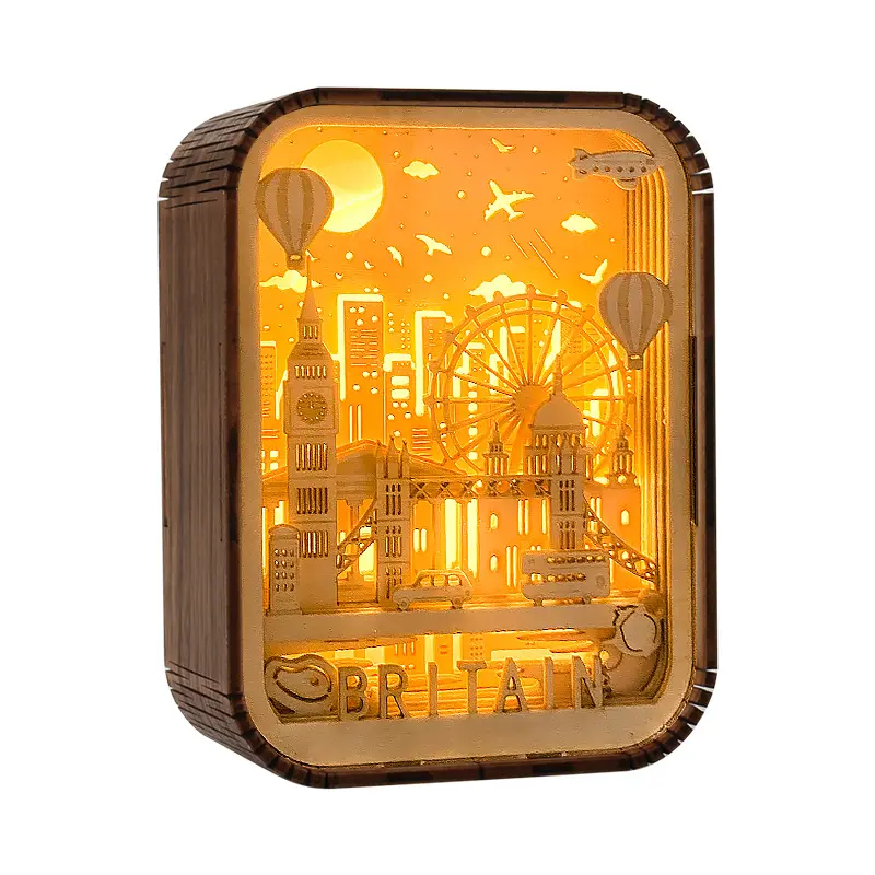 CE Certification DIY Wooden Lighted Cityscape Night Lamp Kit from China Suppliers - Quality Craftsmanship by Professional Factory Manufacturers, Companies