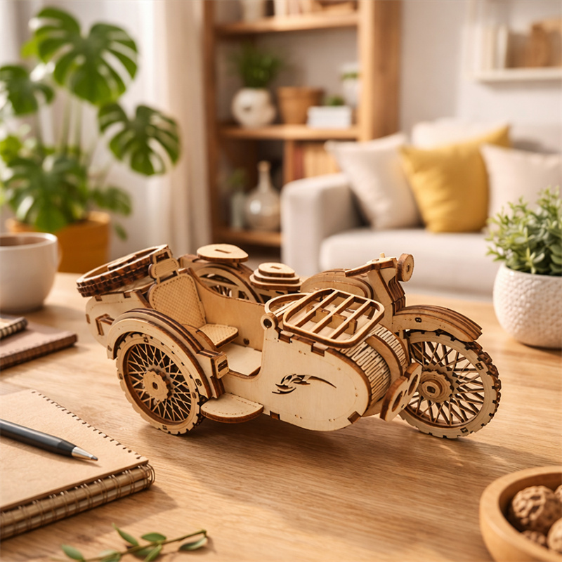 Mechanical Charm Sidecar Model Display
