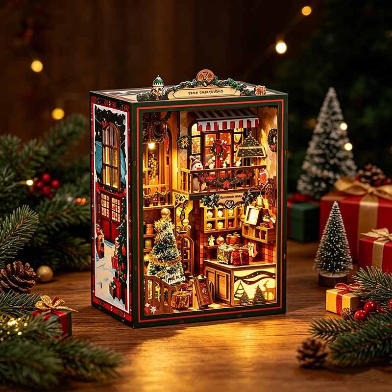Christmas Shop Book Nook