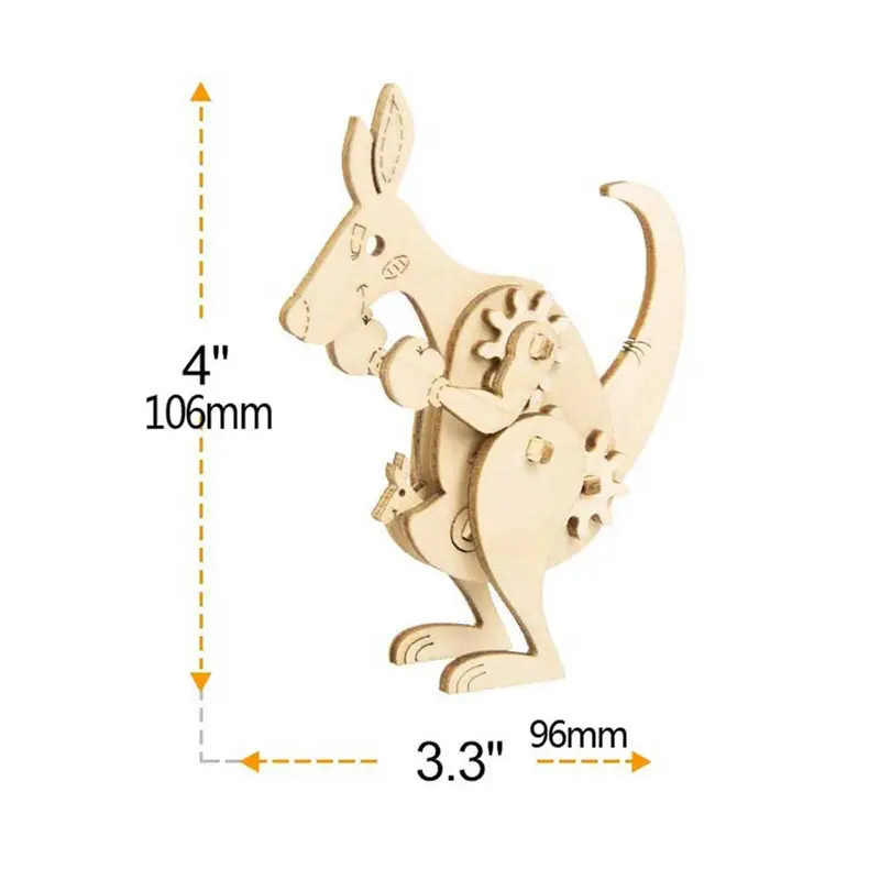 Custom Laser Cut Wooden Animal Model Kit Set - Creative DIY Gifts from China Suppliers & Factory Manufacturer, Service