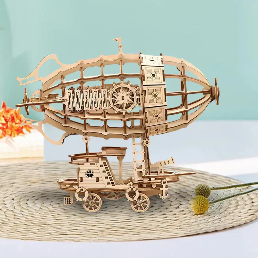 Best DIY Wooden Steampunk Airship Model Kit - Creative Collectible from China Suppliers and Factory Manufacturers, Product
