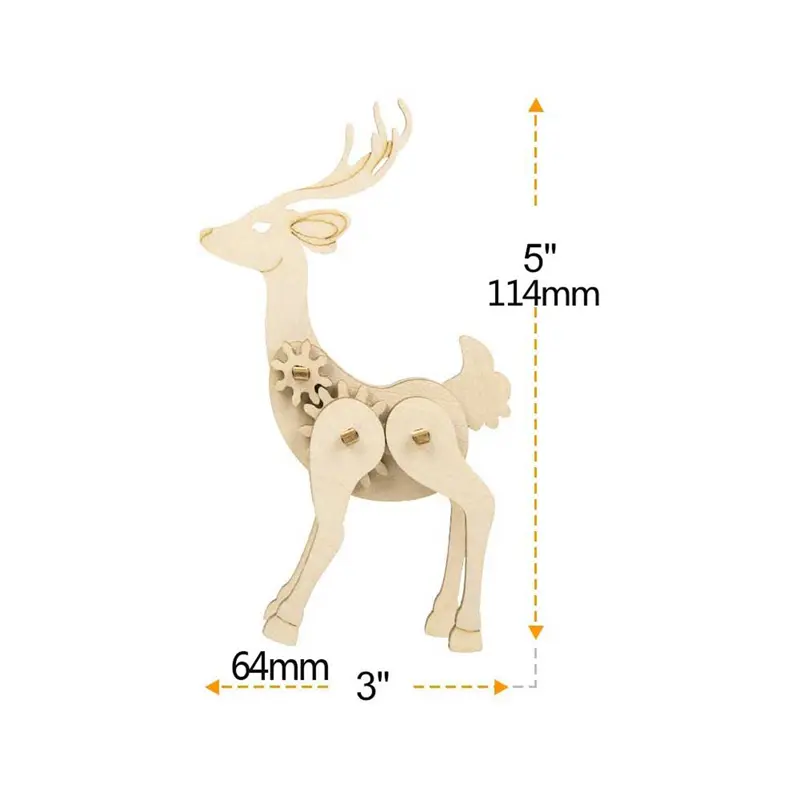 Custom Laser Cut Wooden Animal Model Kit Set - Creative DIY Gifts from China Suppliers & Factory Manufacturer, Service