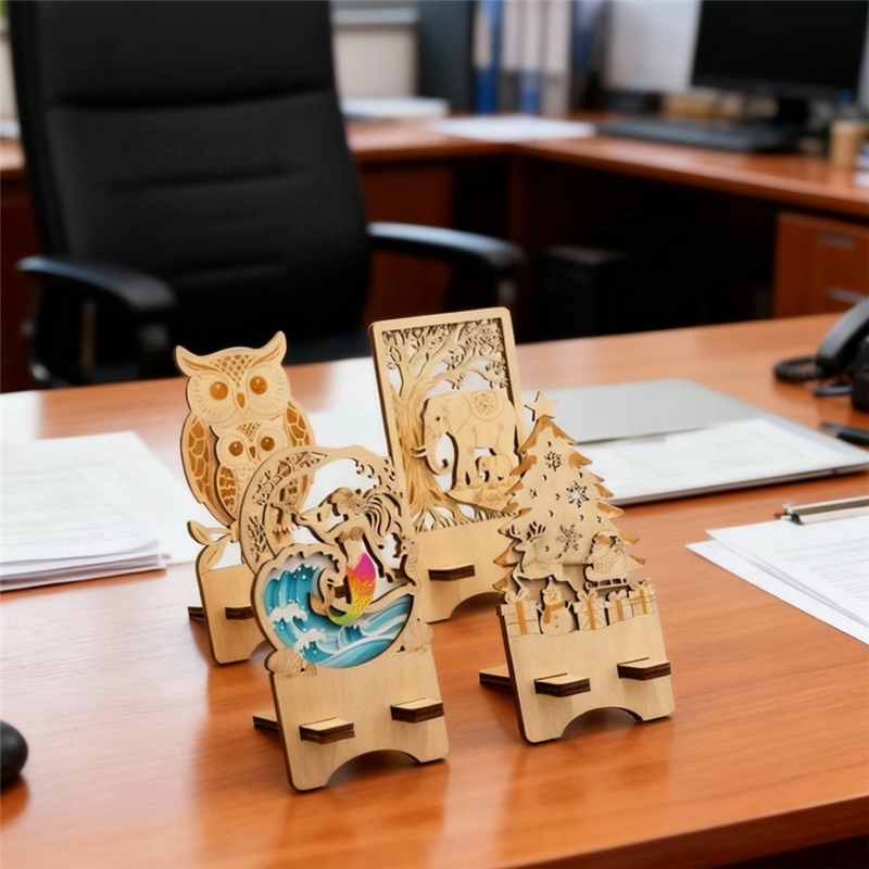 Customizable Wooden Assembled Mermaid (7)