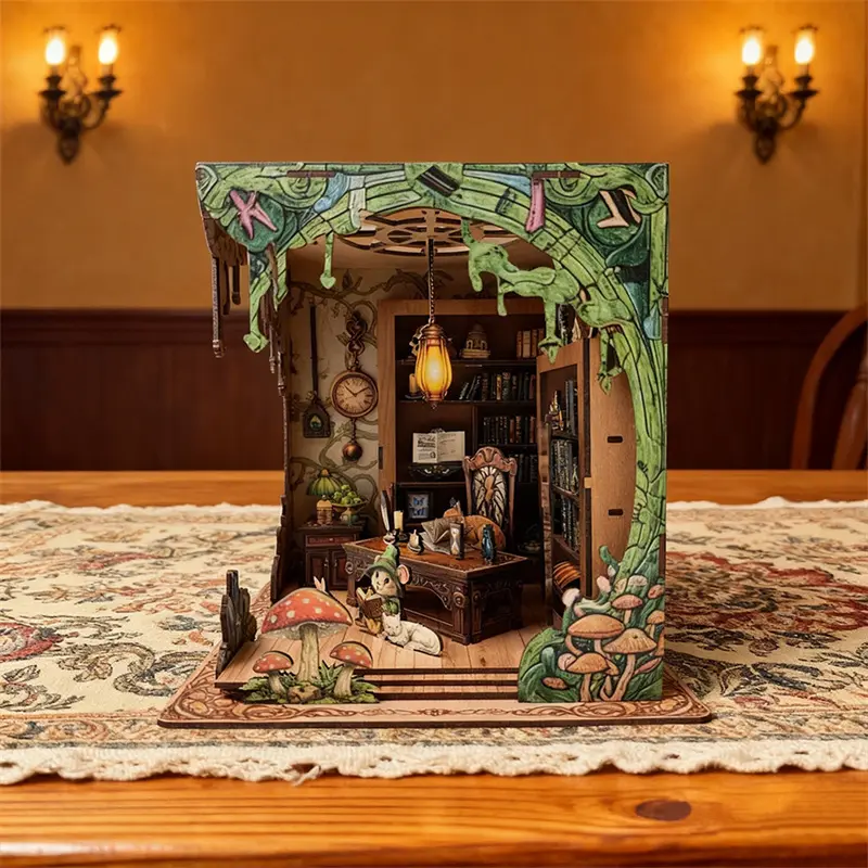 CE Certification DIY Wooden Miniature Fantasy Study Kit from China Suppliers - Creative Home Decor by OEM Factory Manufacturer, Service