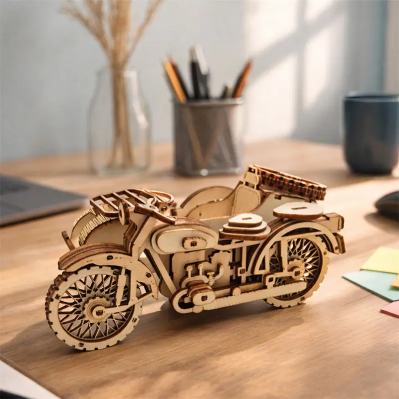 China DIY Wooden Sidecar Motorcycle Model Kit - Crafted by China Suppliers & Factory for Unique Collectibles Factory, Service