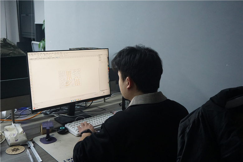 Wooden toy assembly and quality inspection area in LINYI factory