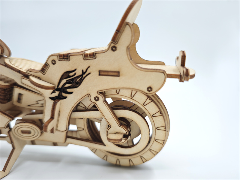 Motorcycle Model Wheel Detail
