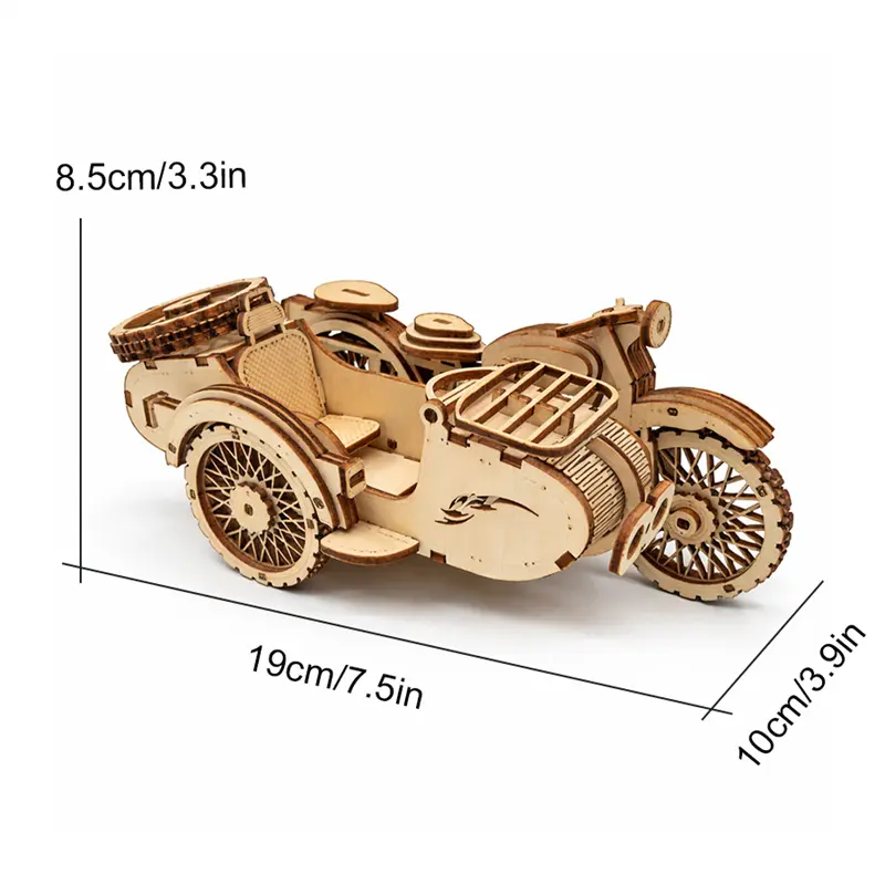 China DIY Wooden Sidecar Motorcycle Model Kit - Crafted by China Suppliers & Factory for Unique Collectibles Factory, Service