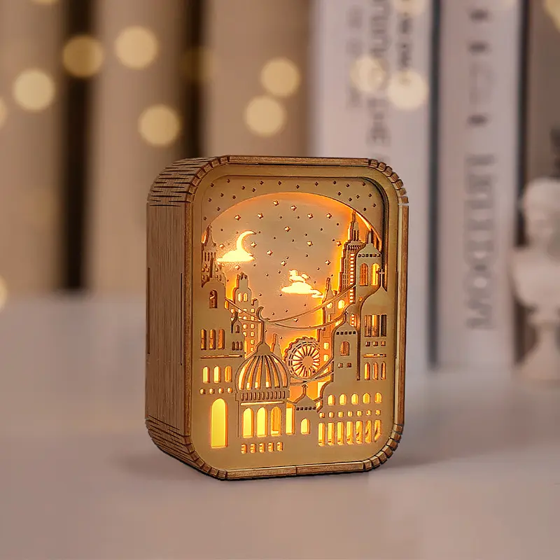 CE Certification DIY Wooden Lighted Cityscape Night Lamp Kit from China Suppliers - Quality Craftsmanship by Professional Factory Manufacturers, Companies