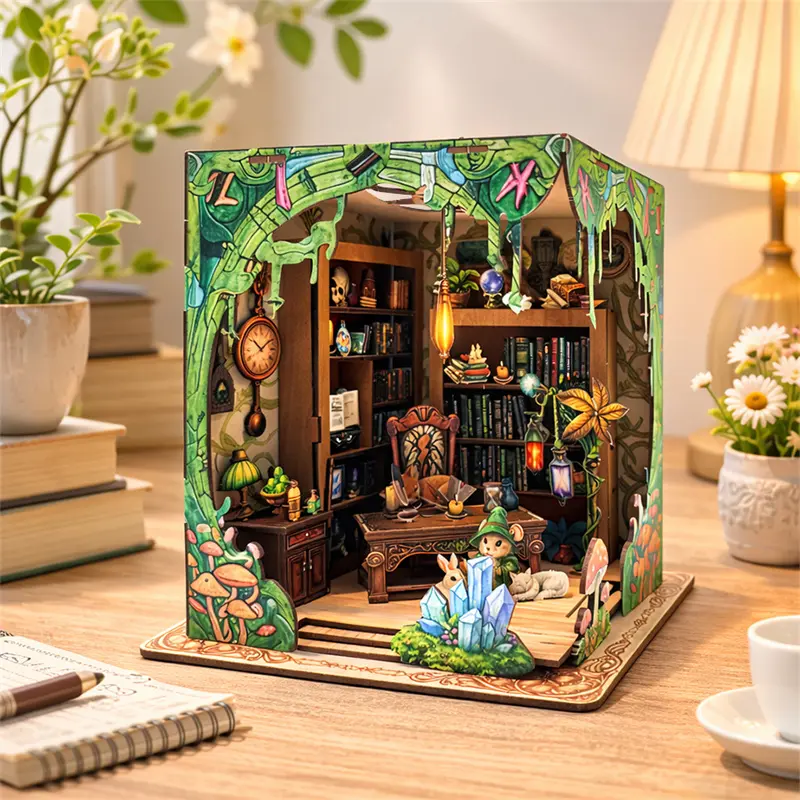 CE Certification DIY Wooden Miniature Fantasy Study Kit from China Suppliers - Creative Home Decor by OEM Factory Manufacturer, Service