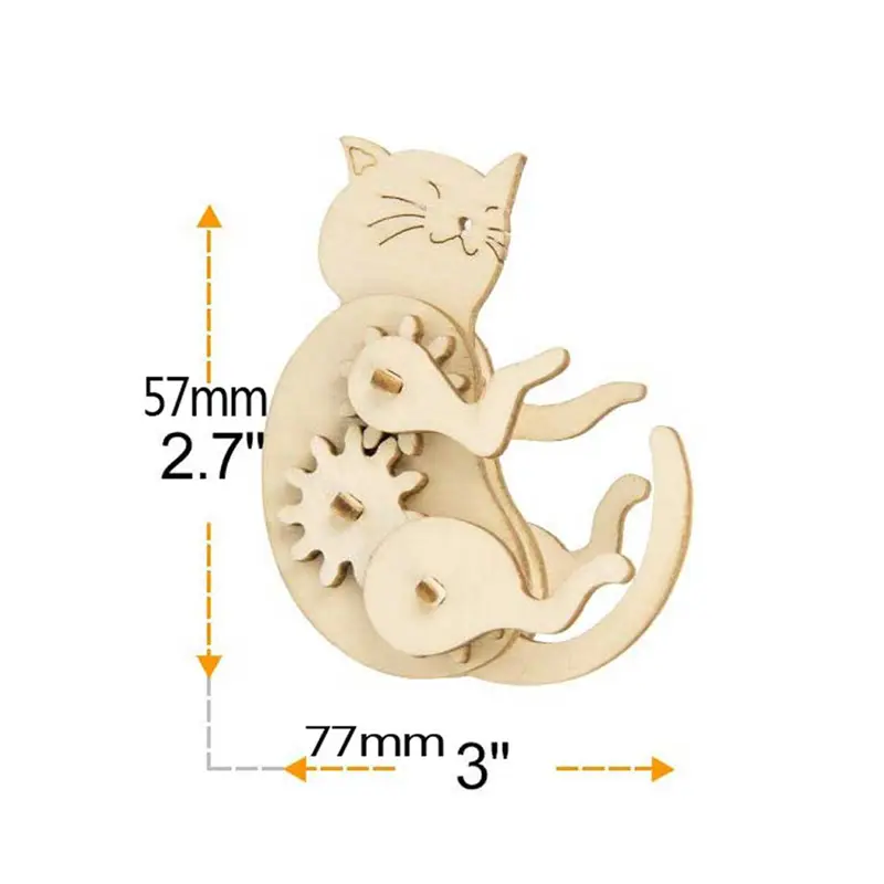 Custom Laser Cut Wooden Animal Model Kit Set - Creative DIY Gifts from China Suppliers & Factory Manufacturer, Service