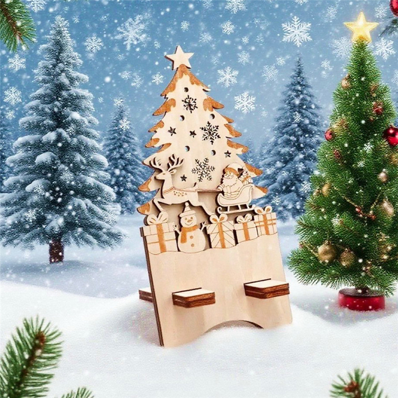 Customizable Wooden Assembled Mermaid (8)