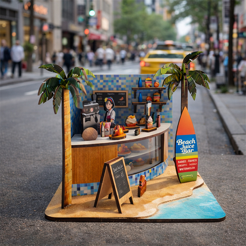 Beach Vacation Vibes Miniature