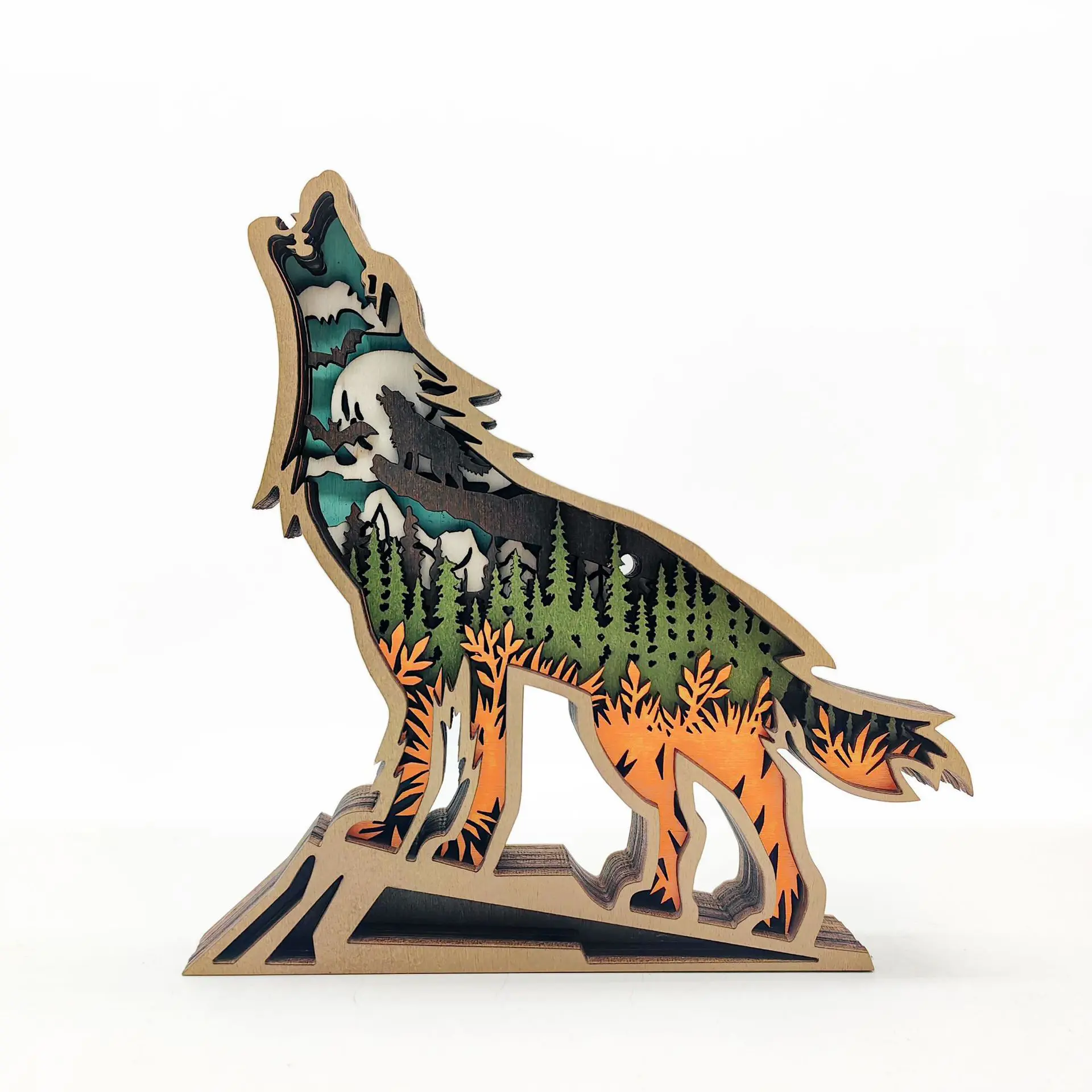 OEM DIY Wooden Lighted Fish Scene Kit - Unique Decoration from China Suppliers and Factory Company, Product