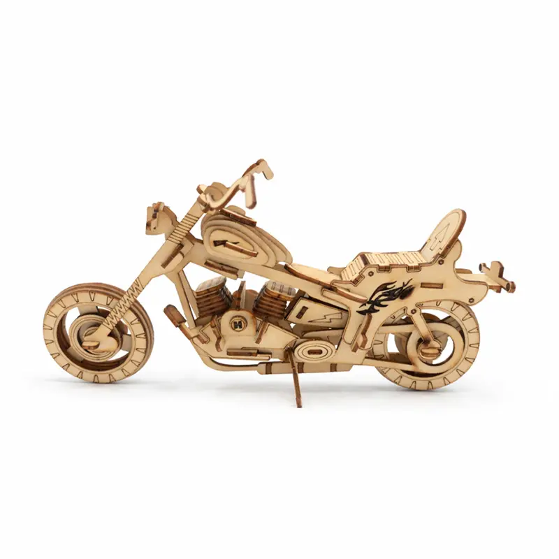 OEM DIY Wooden Motorcycle Model Kit from China Suppliers - Factory Direct Creative Assembly Gift Idea Quotes, Products