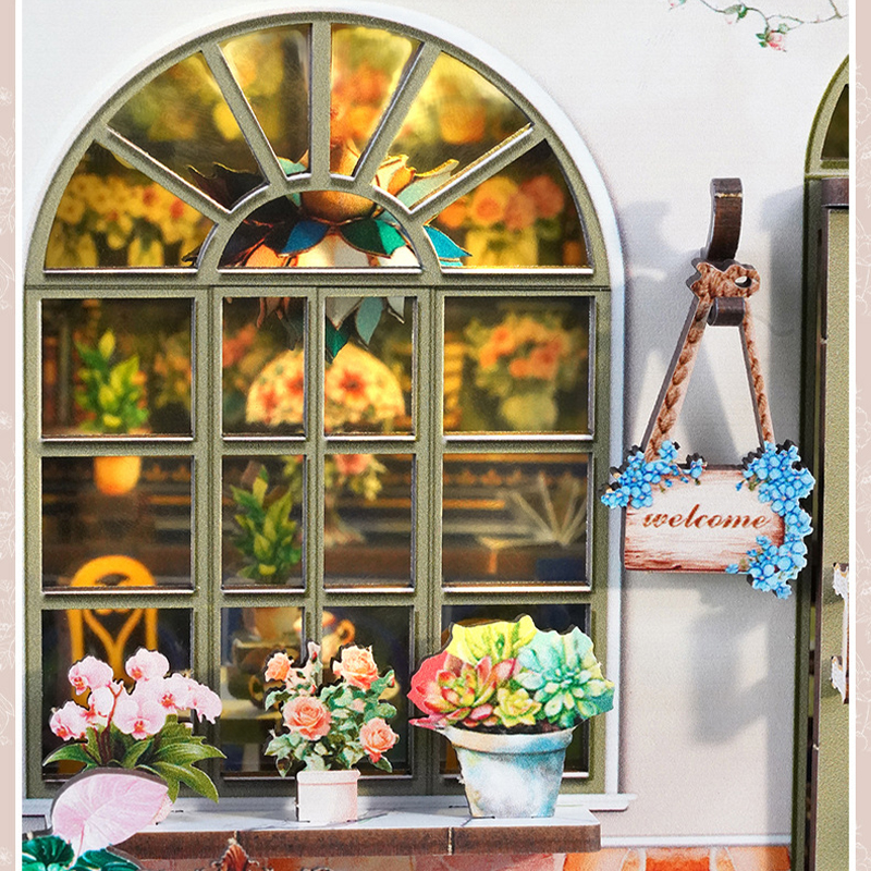 Refined Floral Window Details
