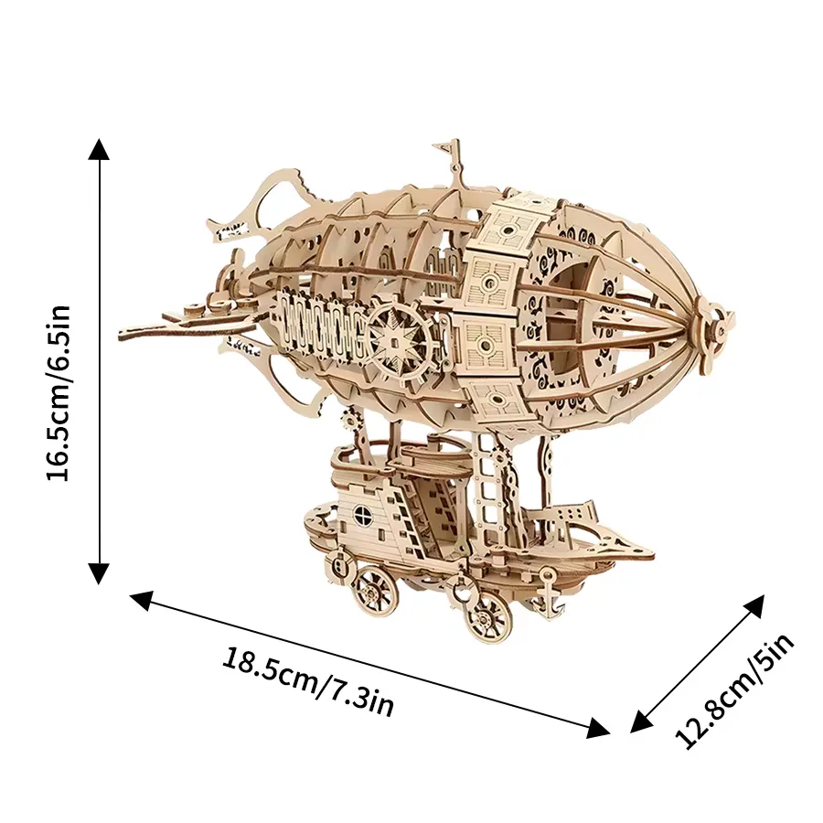 Best DIY Wooden Steampunk Airship Model Kit - Creative Collectible from China Suppliers and Factory Manufacturers, Product