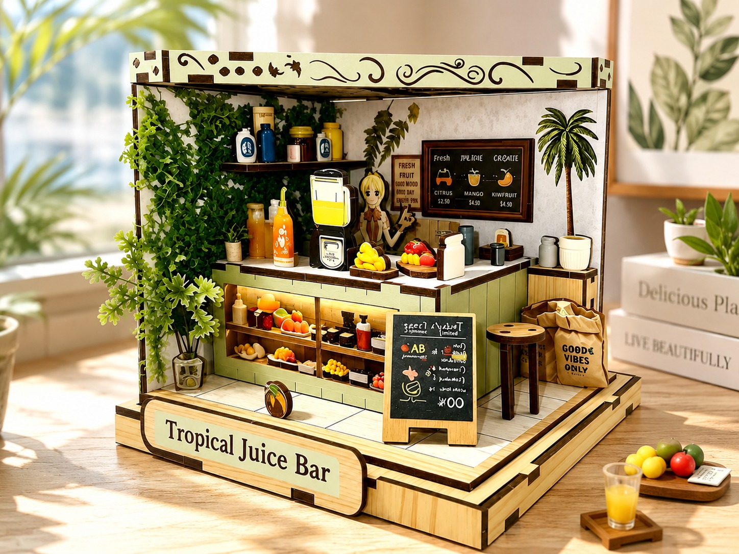 07-tropical-juice-bar-miniature-house-sunlight-scene