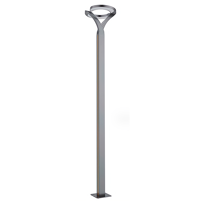 DAWN Manufacturer Factory Sale Outdoor Garden Lamp Solar Courtyard Lamp Post Pole Lamp Waterproof IP65 LED Garden Light