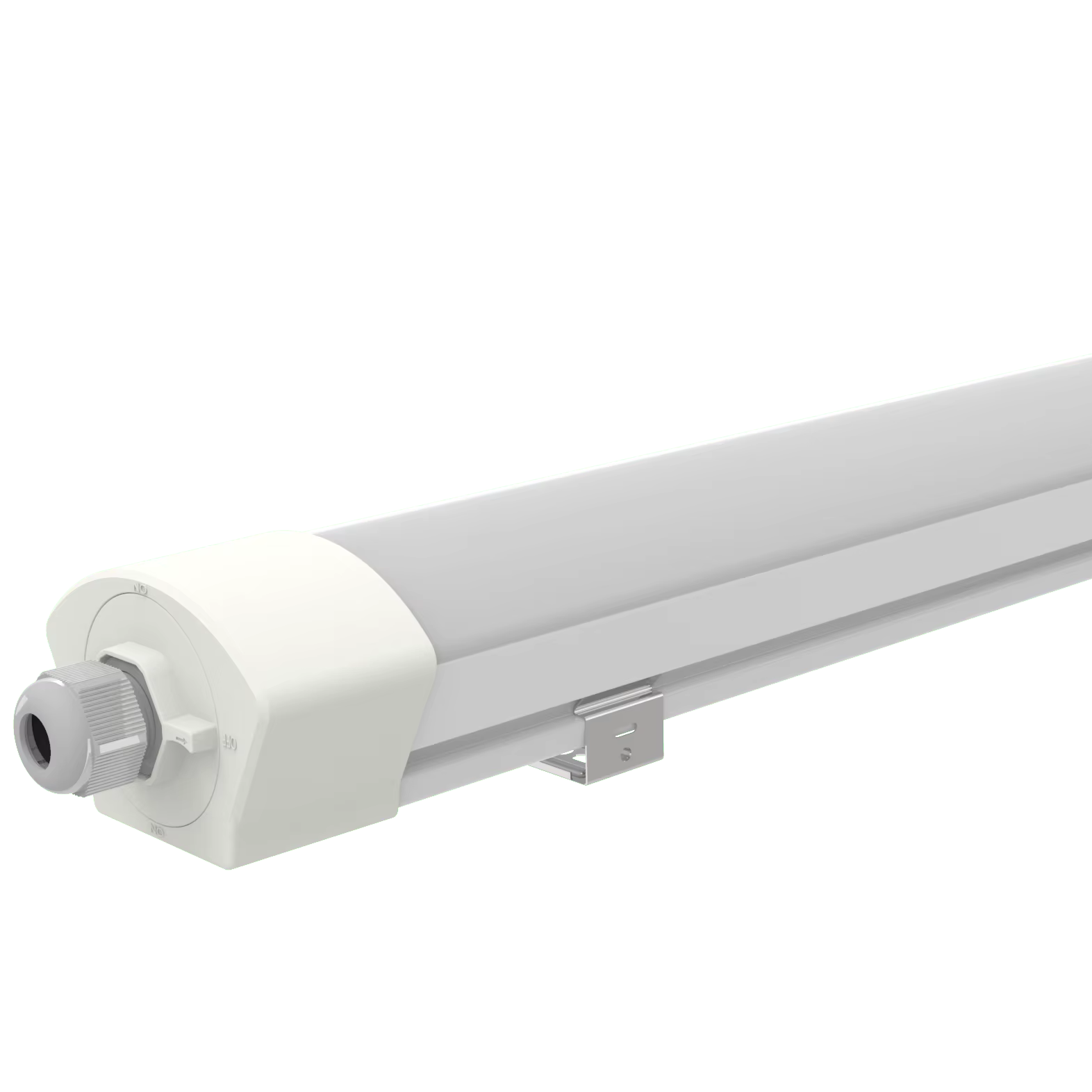 Economy High Lumen LED Waterproof Light 2ft 4ft 5ft PC Housing Linkable LED Tri Proof Wall Light for Commercial Lighting