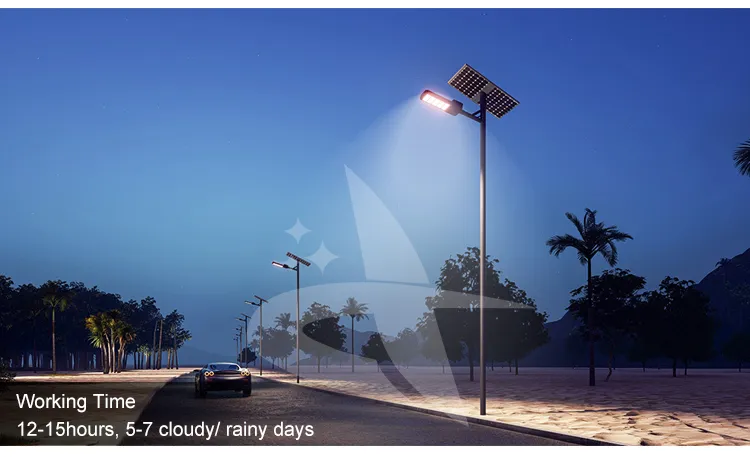 Factory Direct Sales of Solar Street Lighting for Outdoor Use Gardens Light