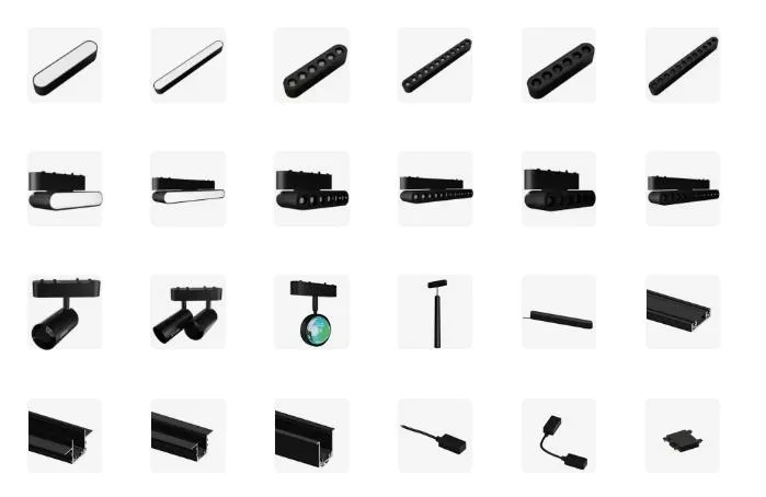 Magnetic LED Track Lights