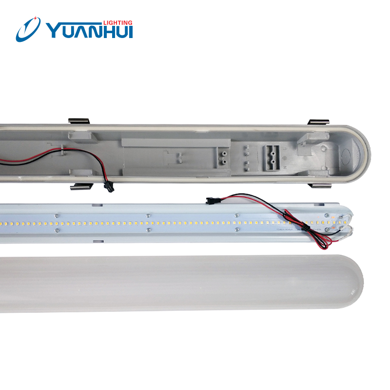Wholesalers 20/24/30/36/50W Industrial Linear Led Lighting Fixture Tri-proof Light