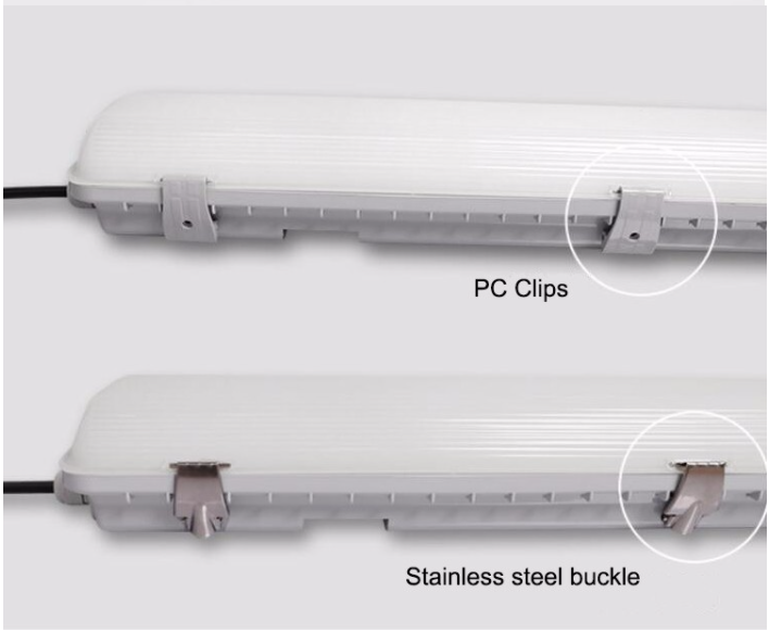 2x18w T8 Tri-proof Hanging Tube Suspended Working Waterproof Led Light Fixtures Ip65
