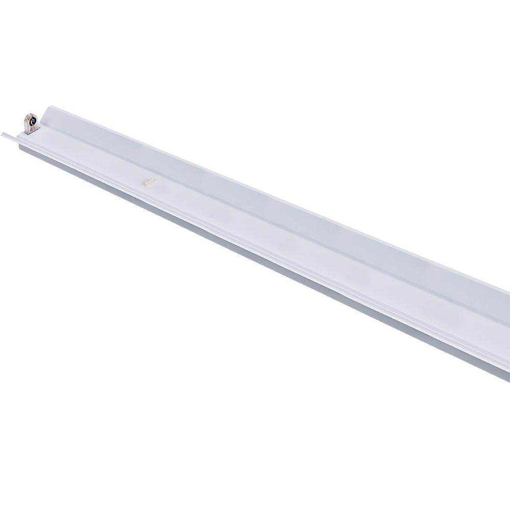 New Model 100lm/w 1x20W Single Tube Fluorescent Parking Lot Light LED Tube Fixture T8 Tri Proof Light